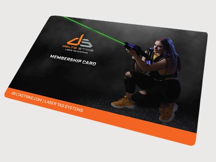 Laser Tag - Membership Card Laser Tag - Membership Card